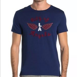 NTW John Varvatos City of Angels Blue T-Shirt